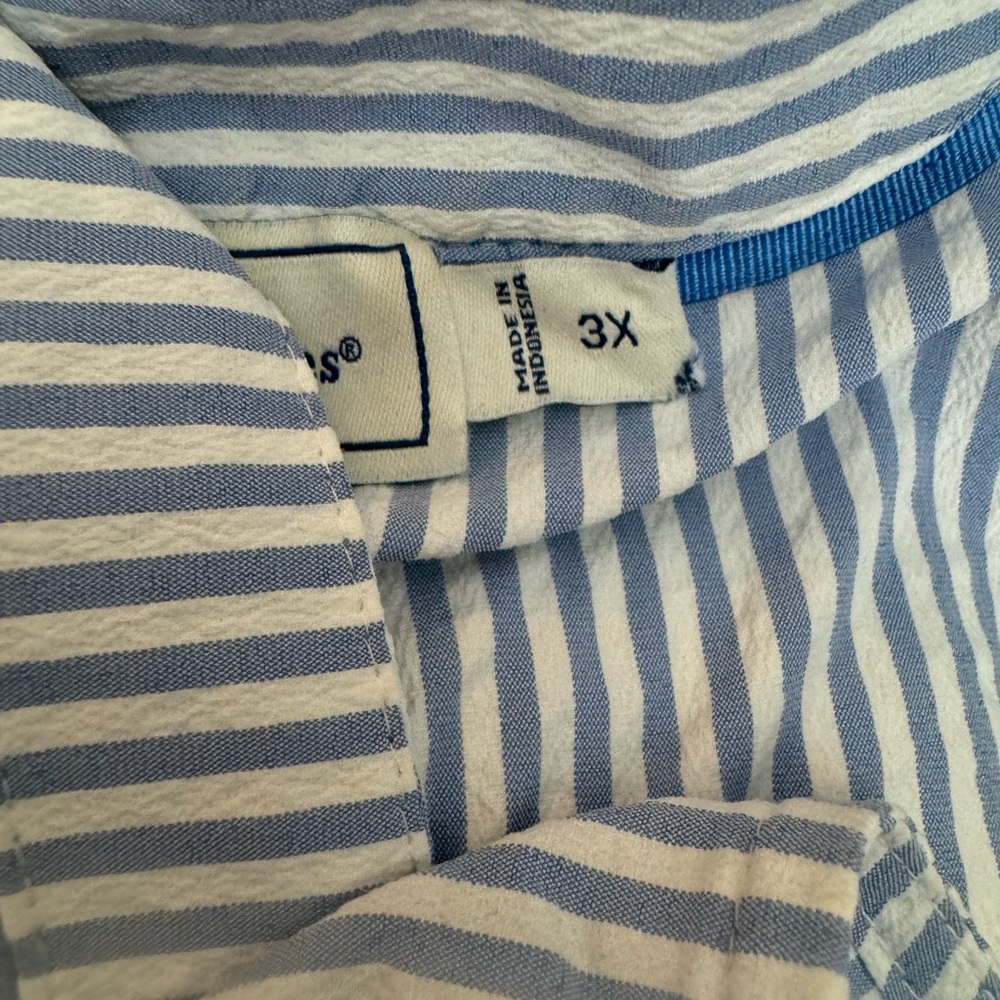 Vineyard Vines Woman’s Seersucker 3X dress